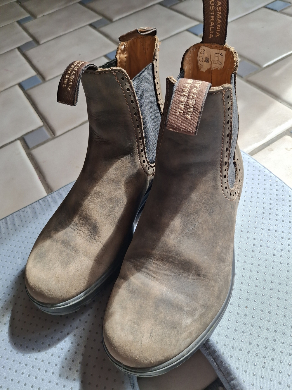 Blundstone Women's 4.5 AU (US 7.5) Chelsea Work Boots - Brown